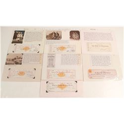 Savage Mining Co. Checks & Photos