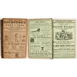 Boston Directory for the Year 1852