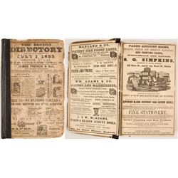 Boston Directory for the Year 1855