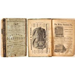 Detroit City Directory, 1871-2