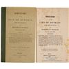 Image 1 : Directory of the City of Detroit and a Register of Michigan for 1837