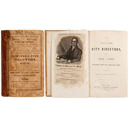 New York City Directory for 1842 and 1843