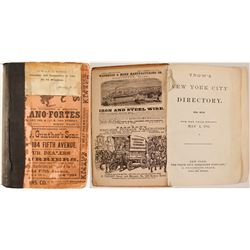 Trow’s New York City Directory, 1881