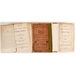 3 Trow New York City Directories