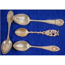 Sterling Silver Souvenir Spoons