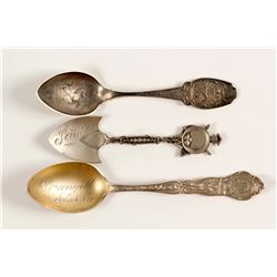 Sterling Silver Souvenir Spoons