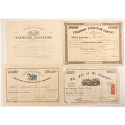 Exposition Ephemera stock