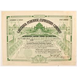Louisiana Purchase Exposition Co. stock