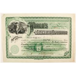 World's Columbian Exposition stock