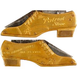 Patriot Shoe Advertising Knife