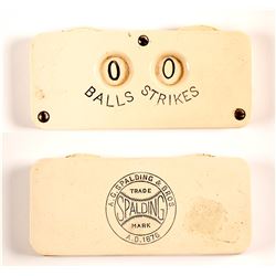 Umpires Balls & Strikes Counter