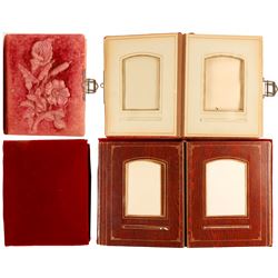 Vintage Cabinet Card Photo Albums