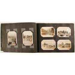 Western Photo Album with Biplanes