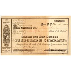 Globe & San Carlos Telegraph Company Stock