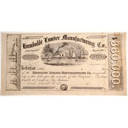 Humboldt Lumber Manufacturing Company Stock