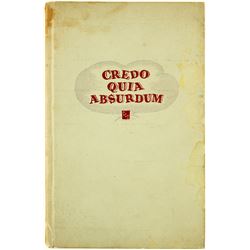 Book Credo Quia Absurdum
