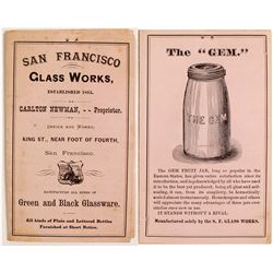 San Francisco Glass Works Sales Brochure