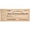 Image 1 : San Lorenzo Flume and Transportation Company Stock, Santa Cruz County
