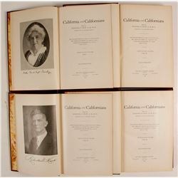 California and Californians – Four-Volume Set