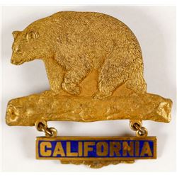 California Golden Bear Pin