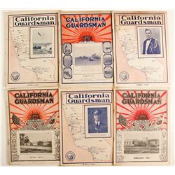 California Guardsman, 6 Issues