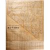 Image 1 : c1930 Nevada School Roll Down Map
