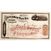 Image 1 : New York Oil Stock Certificate- Dutchman Run- EF