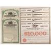 Image 1 : Ohio & Mississippi Railway Company Bond Certificates, 2 types
