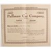 Image 1 : Pullman Car Company Stock Certificate