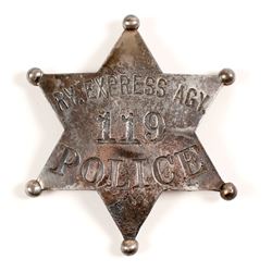 Railway Express Agent Badge