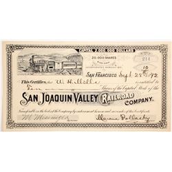 San Juan Valley Railroad Co. stock