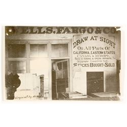 Rare Virginia City, NV Postcard