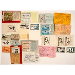 Hunting/Fishing Licenses/Duck Stamps
