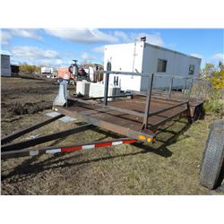 TANDEM AXLE 7' X 24' CANOE TRAILER