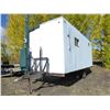 Image 1 : 10' X 19' SINGLE AXLE OFFICE TRAILER