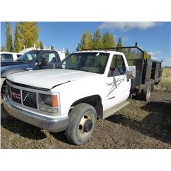 1989 GMC 3500 C/W DECK & TOOLBOXES