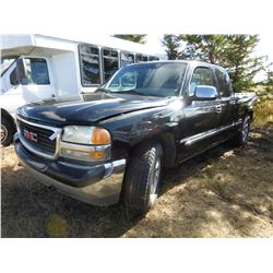 1999 GMC SLE 1500 EXTENDED CAB TRUCK