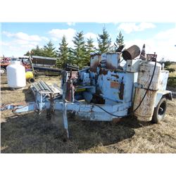 MARATHON TOW BEHIND SINGLE AXLE HOT TAR POT TRAILER