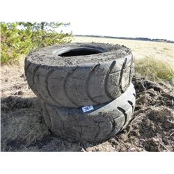 2 LOADER TIRES
