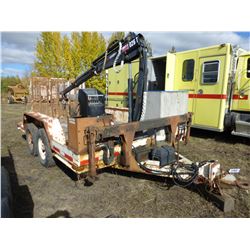 APPROX 13' TANDEM AXLE TRAILER