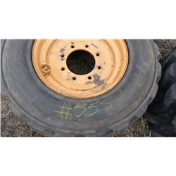 12 X 16.5 CASE RIMS & TIRES  (X2)