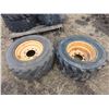 Image 5 : 12 X 16.5 CASE RIMS & TIRES  (X2)