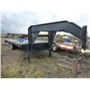 Image 1 : APPROX 28' GOOSENECK TRIPLE AXLE TRAILER