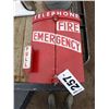 Image 1 : EMERGENCY FIRE TELEPHONE