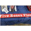Image 1 : FIVE ROSES FLOUR METAL SIGN