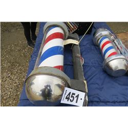 BARBER SHOP REVOLVING POLE (LARGE)