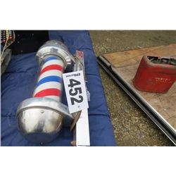 BARBER SHOP REVOLVING POLE (SMALL)