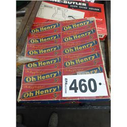 OH HENRY CARDBOARD COLLECTOR BOX