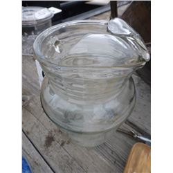 GLASS PITCHER