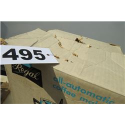 REGAL AUTOMATIC COFFEE MAKER IN ORIGINAL BOX